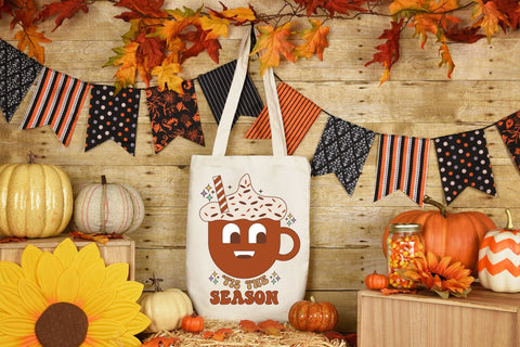 Tis the Season | Retro Fall Sublimation Design Sublimation CraftLabSVG 