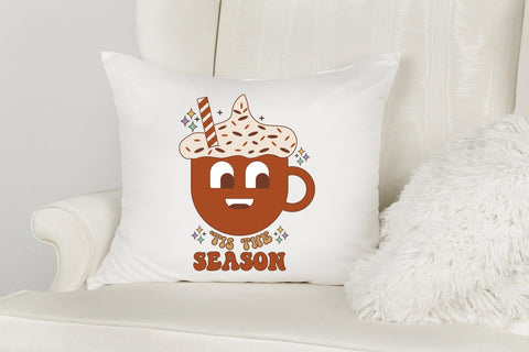 Tis the Season | Retro Fall Sublimation Design Sublimation CraftLabSVG 