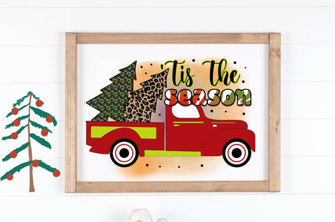 Tis the season Sublimation PNG, Sublimation Christmas Design Sublimation Regulrcrative 