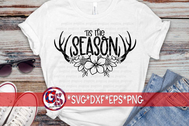 'Tis the Season SVG DXF EPS PNG SVG Greedy Stitches 