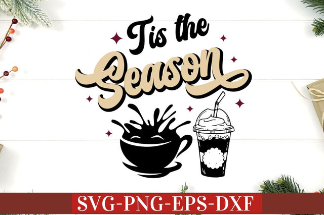 Tis the season SVG SVG DESIGNISTIC 