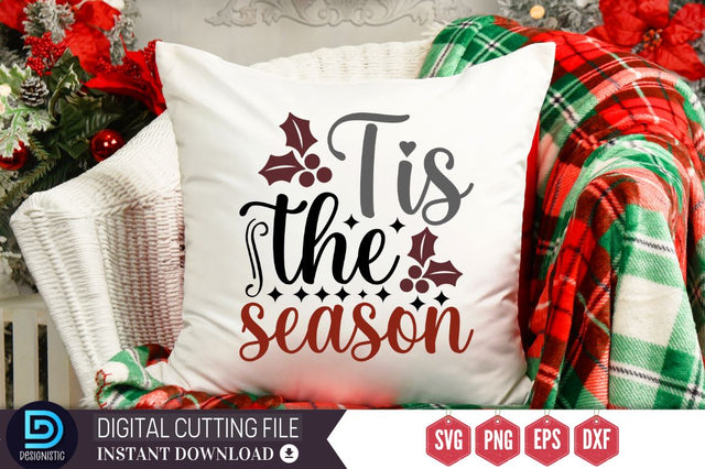 Tis the season SVG SVG DESIGNISTIC 