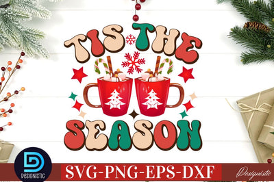 Tis the season SVG SVG DESIGNISTIC 