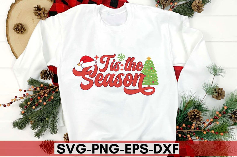 Tis the season SVG SVG DESIGNISTIC 