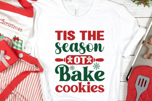 Tis the season to bake cookies SVG Angelina750 