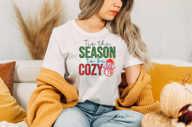 Tis the Season to be Cozy Sublimation Sublimation SVGista 
