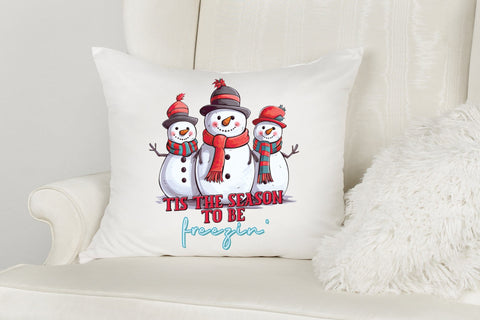 Tis the Season to Be Freezin PNG Sublimation Sublimation CraftLabSVG 