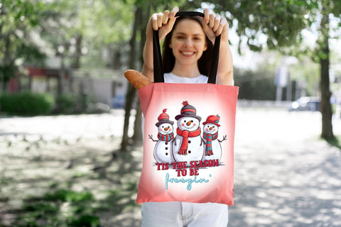 Tis the Season to Be Freezin PNG Sublimation Sublimation CraftLabSVG 