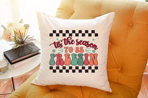 Tis The Season To Be Freezin PNG Sublimation Sublimation designartist 