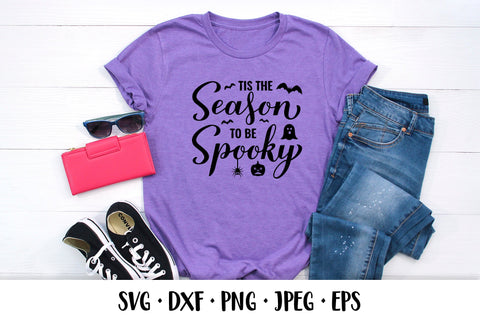 Tis the season to be spooky SVG. Halloween quote SVG LaBelezoka 