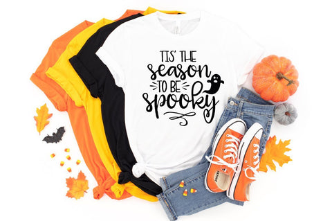 Tis The Season To Be Spooky SVG - svg, png, eps, dxf, jpeg - Cricut Cut File - Funny Halloween svg, ghost svg SVG Simply Cutz 