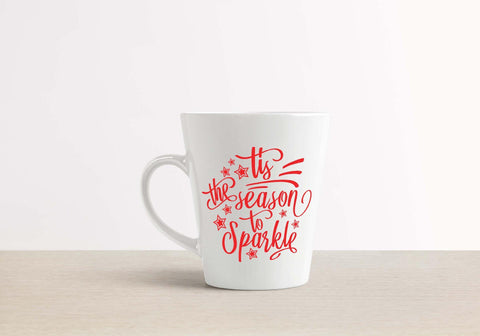 Tis the season to Sparkle | Christmas cut file SVG TheBlackCatPrints 