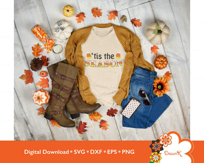 'Tis the Season with Candy Corns SVG SVG DawnKDesigns 