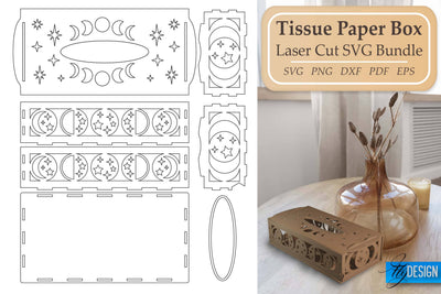 Tissue Box SVG | Paper Cut SVG | Home Design SVG Fly Design 