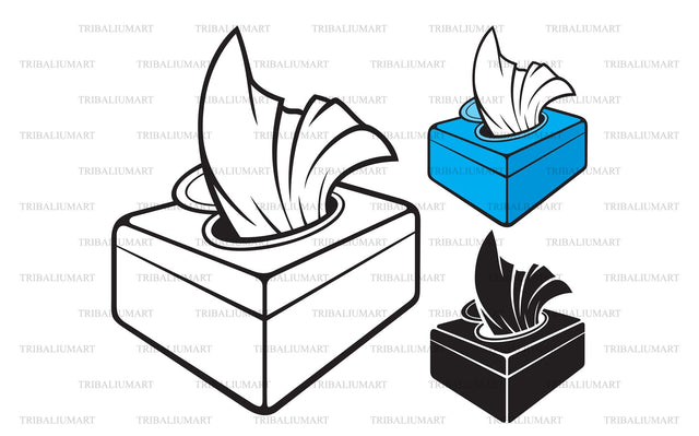 Tissue Boxes SVG TribaliumArtSF 