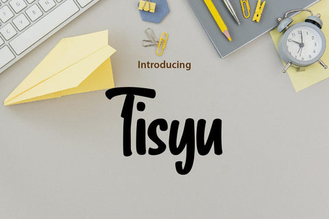 Tisyu Font zafrans studio 