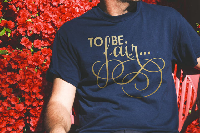 To Be Fair SVG SVG Designed by Geeks 