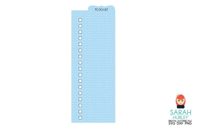 To Do List Bookmark Large SVG Sarah Hurley 