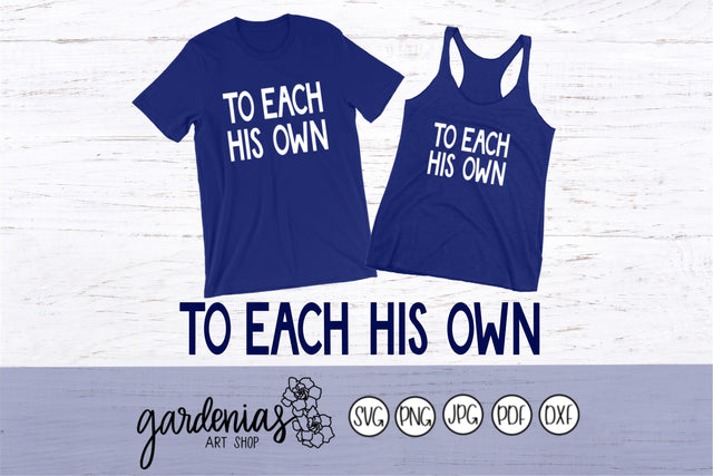 To Each His Own SVG Gardenias Art Shop 