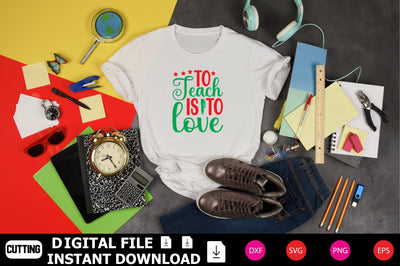 To Teach Is To Love SVG Shahin alam 