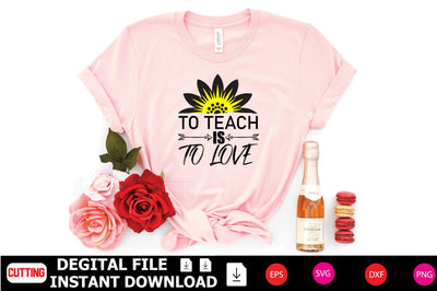 To Teach Is To Love SVG Shahin alam 