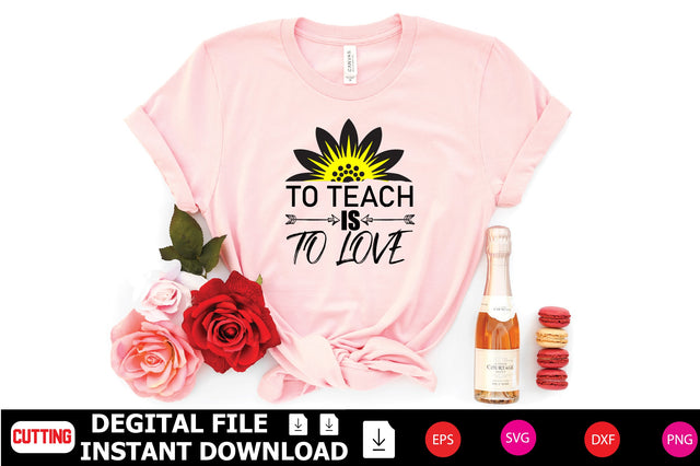 To Teach Is To Love SVG Shahin alam 