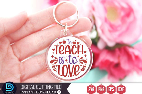 To teach is to love SVG SVG DESIGNISTIC 