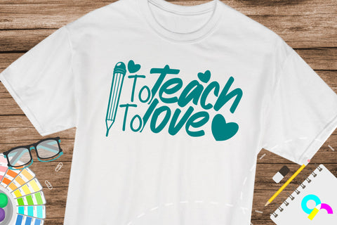 To teach to love svg SVG Artinrhythm shop 