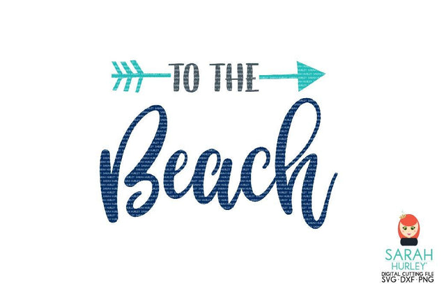To The Beach SVG Sarah Hurley 