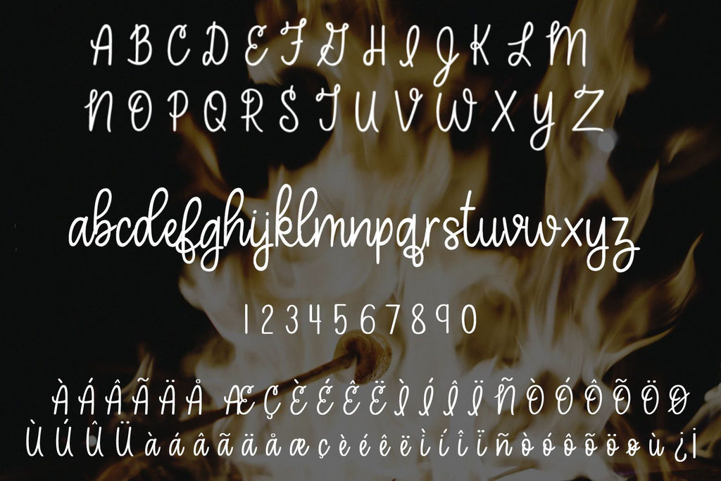 Toasted Marshmallow - A handlettered script font - So Fontsy
