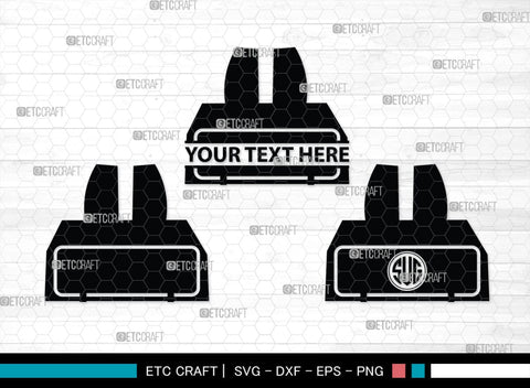 Toaster Monogram, Toaster Silhouette, Toaster SVG, Toast Svg, Electric Toaster Svg, SB00177 SVG ETC Craft 