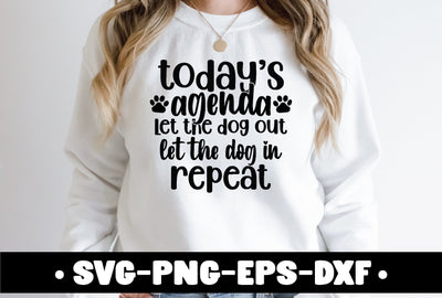 today’s agenda let the dog out let the dog in repeat SVG md faruk hossain 