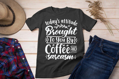 Today's attitude brought to you by coffee svg, Funny t shirt svg, Sarcastic t shirt svg, Funny quotes svg, Sarcasm Svg, Funny gift shirt svg, Sassy Svg, Sarcastic cricut,Silhouette svg,Cameo svg,Digital File SVG Isabella Machell 