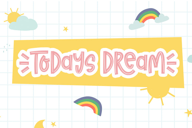 Todays Dream Font Abo Daniel Studio 