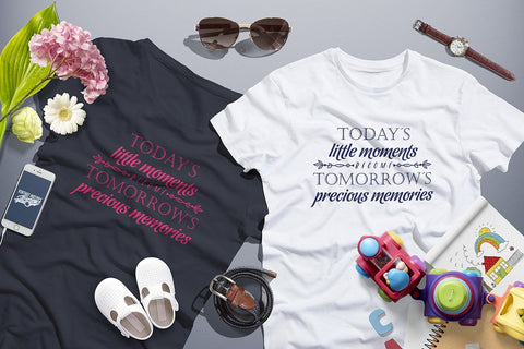 Today`s little moments become tomorrow`s precious memories Love Family SVG Quote cut file SVG Zoya Miller 
