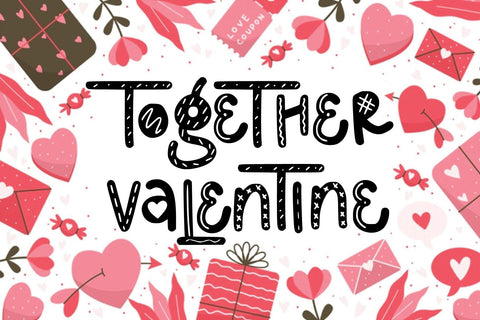 together of love Font goodigital_13 