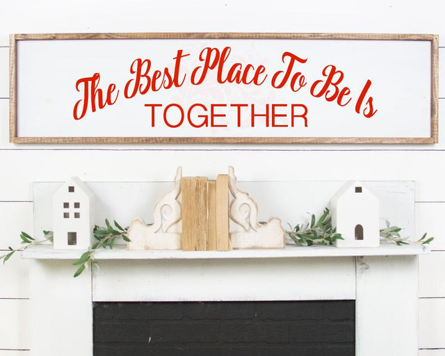Together SVG, quotes, Cricut cut file, Silhouette, cutting files, PNG DXF, wood sign decor, farmhouse, decals, qoutes, Wedding SVG designs, Master Bedroom svg, SVG Farmstone Studio Designs 