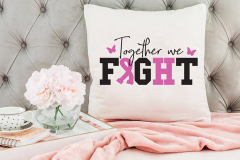 Together We Fight - Breast Cancer SVG SVG CraftLabSVG 