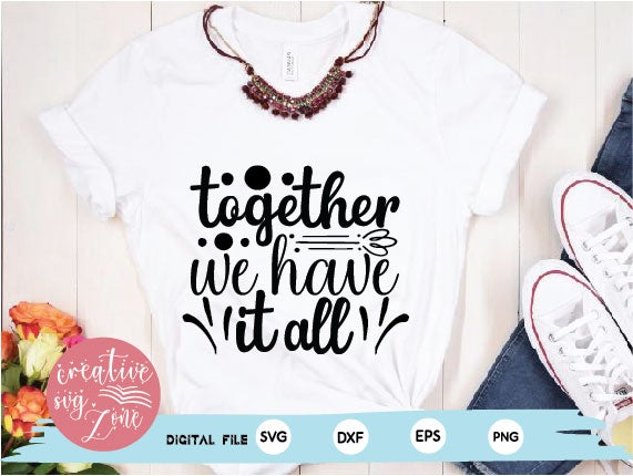 together we have it all SVG md faruk hossain 