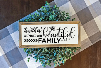 together we make one beautiful family SVG md faruk hossain 