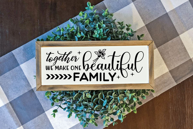 together we make one beautiful family SVG md faruk hossain 