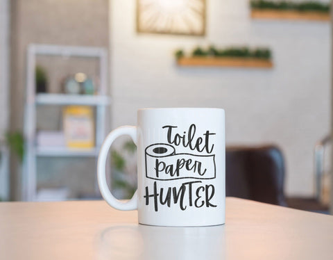 Toilet Paper Hunter - SVG, PNG, DXF, EPS SVG Elsie Loves Design 
