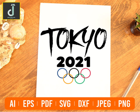 Tokyo 2021 svg SVG Alihossainbd 