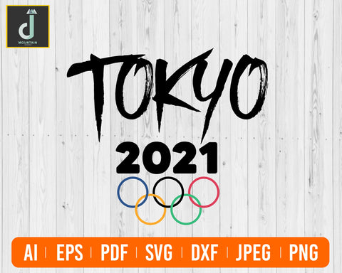 Tokyo 2021 svg SVG Alihossainbd 