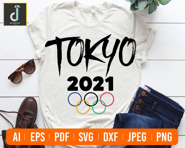 Tokyo 2021 svg SVG Alihossainbd 