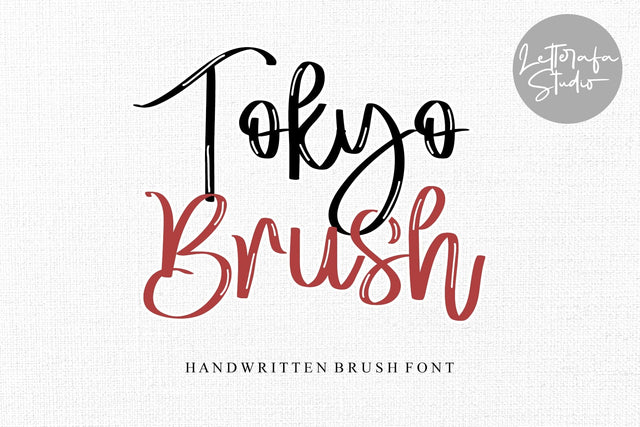 Tokyo Brush Font Afandi Studio 