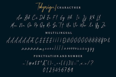 Tokyosign Font Allouse.Studio 