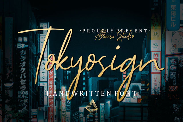 Tokyosign Font Allouse.Studio 