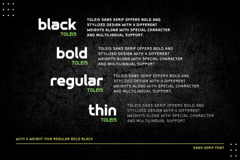 Toleis Font twinletter 