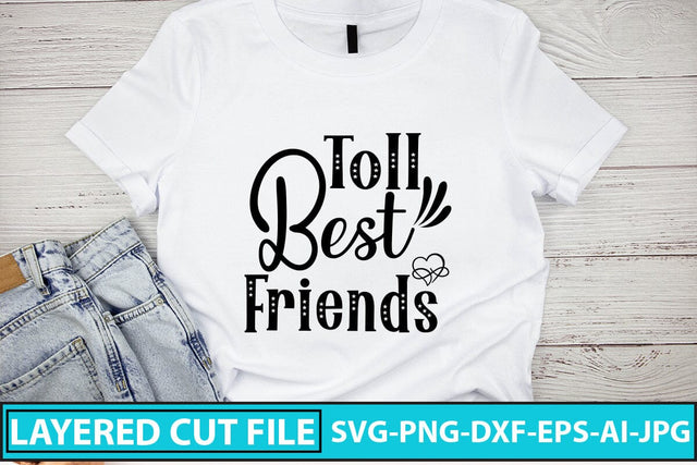 Toll Best Friends SVG Cut File SVG Syaman 